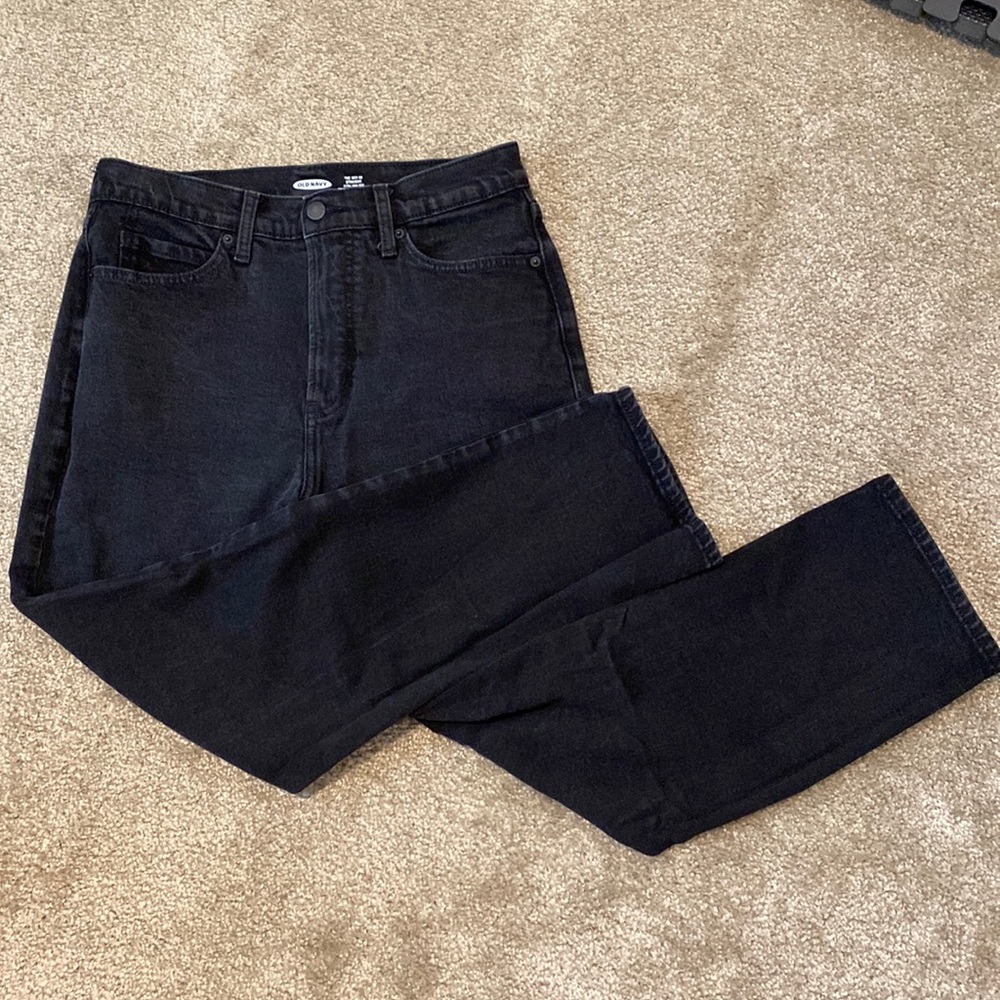Old Navy Women's High Rise Jeans - Black